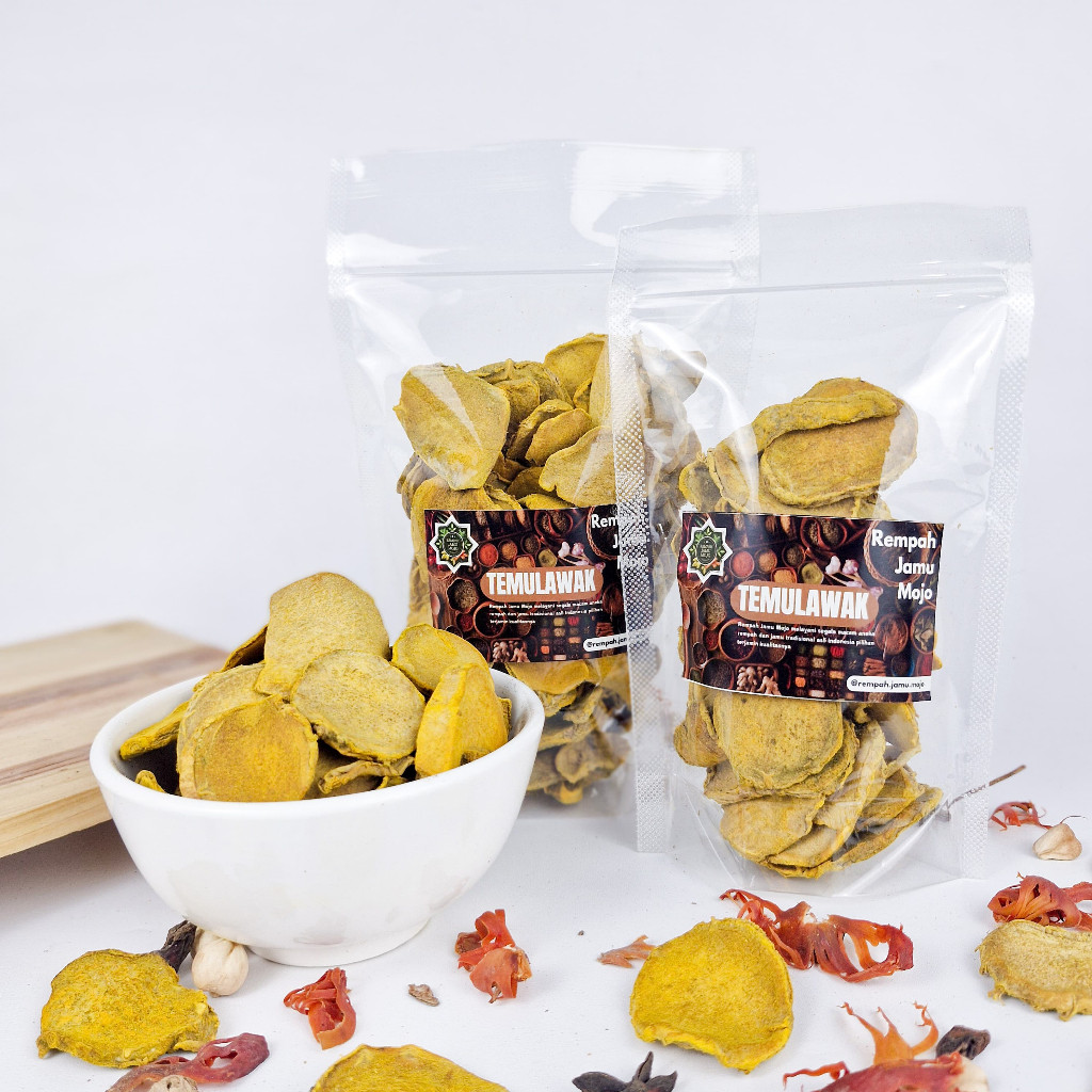 Temulawak Kering 100 gr & 200 gr  // Temulawak koin // JSR kualitas Premium 100% Original