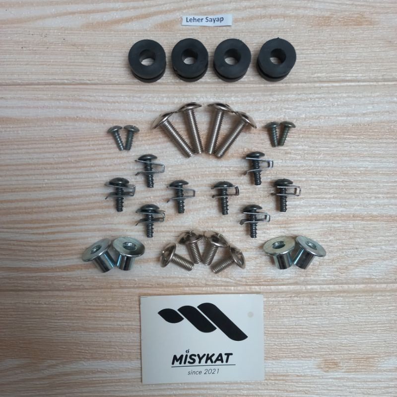 COD / DISKON / Baut sayap Suzuki Shogun R 125/ Baut Suzuki Shogun/ Baut Sayap Shogun R 125 Motorcycl