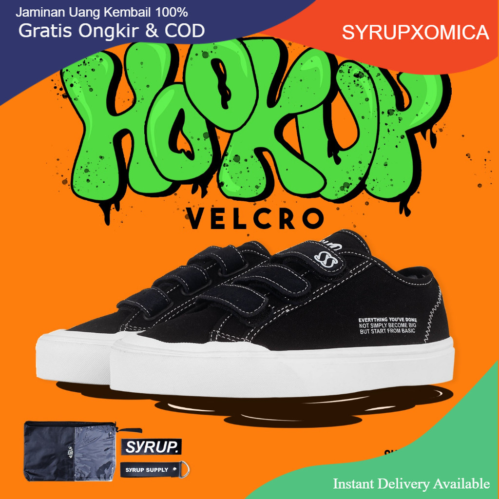Syrup Supply Hook Up Velcro | Sneakers | Sepatu Unisex