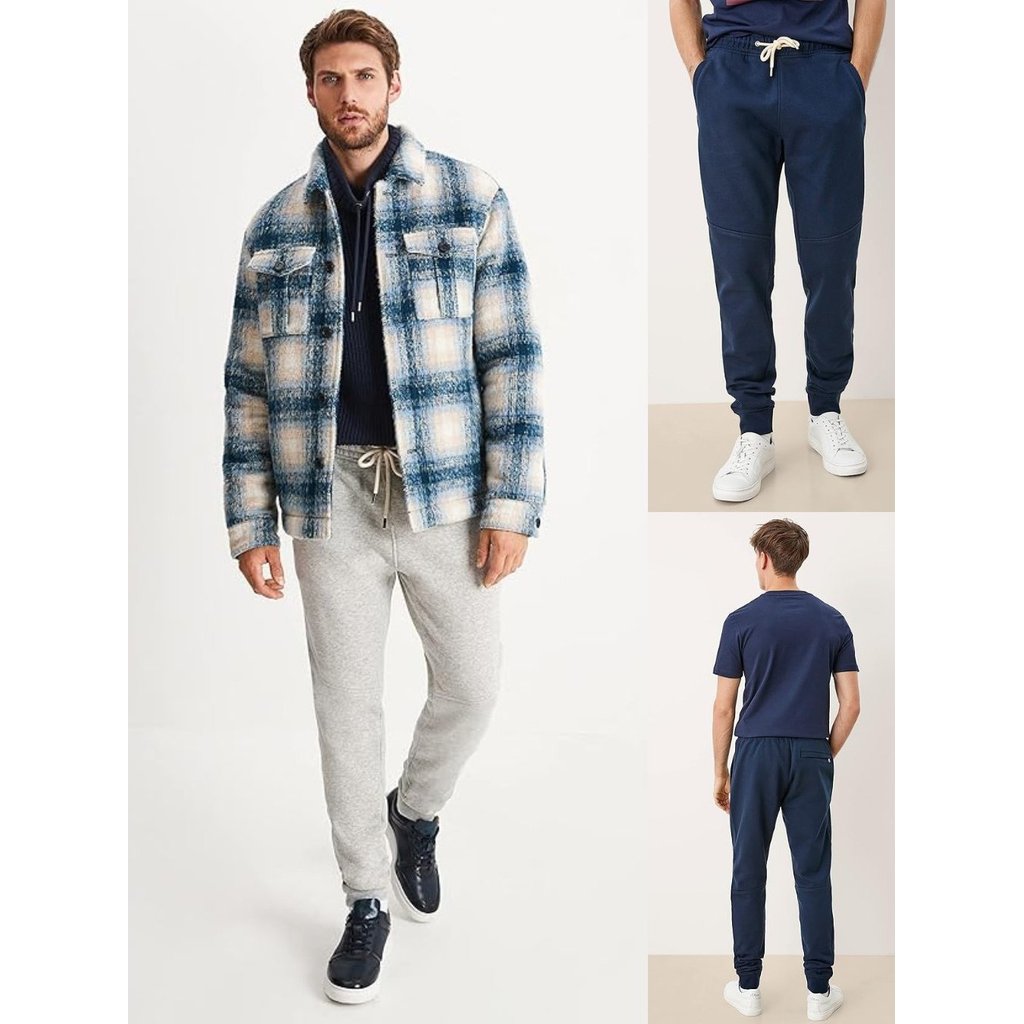 S.Oliver Reguler-Fit Fleece Jogger Sweatpants [READY BIG SIZE] - 7617