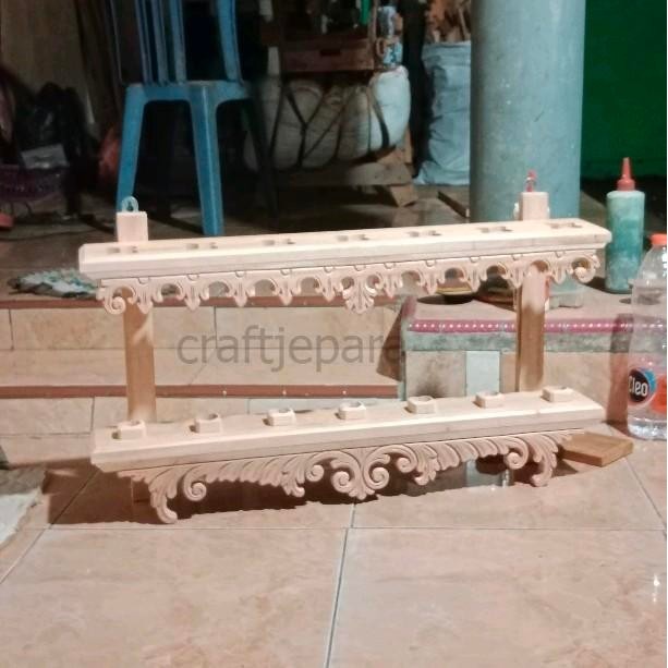 Blawong keris jakgrak duduk isi 7 multivungi seperti gambar - JATI, Mentahan JM