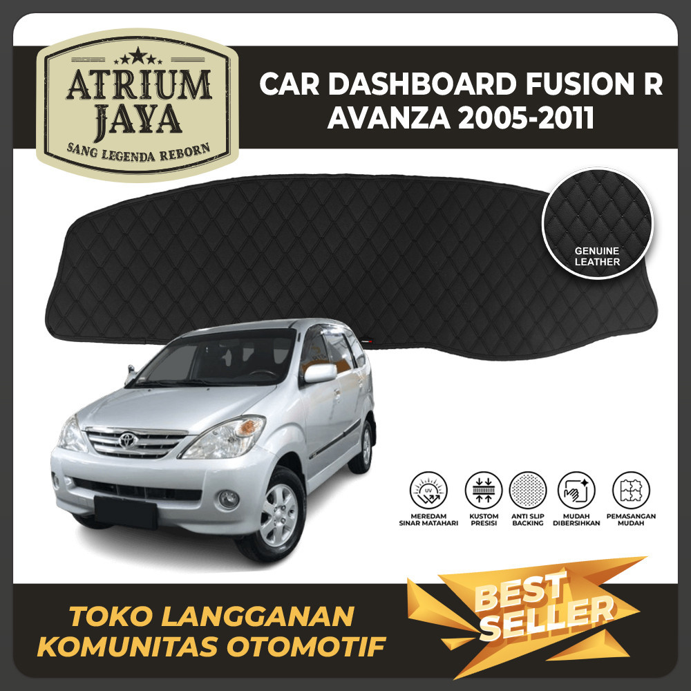 Car Cover  Dashboard Mobil Avanza Xenia 2005 - 2011 Premium Custom Fit / Pelindung Dashboard Mobil F