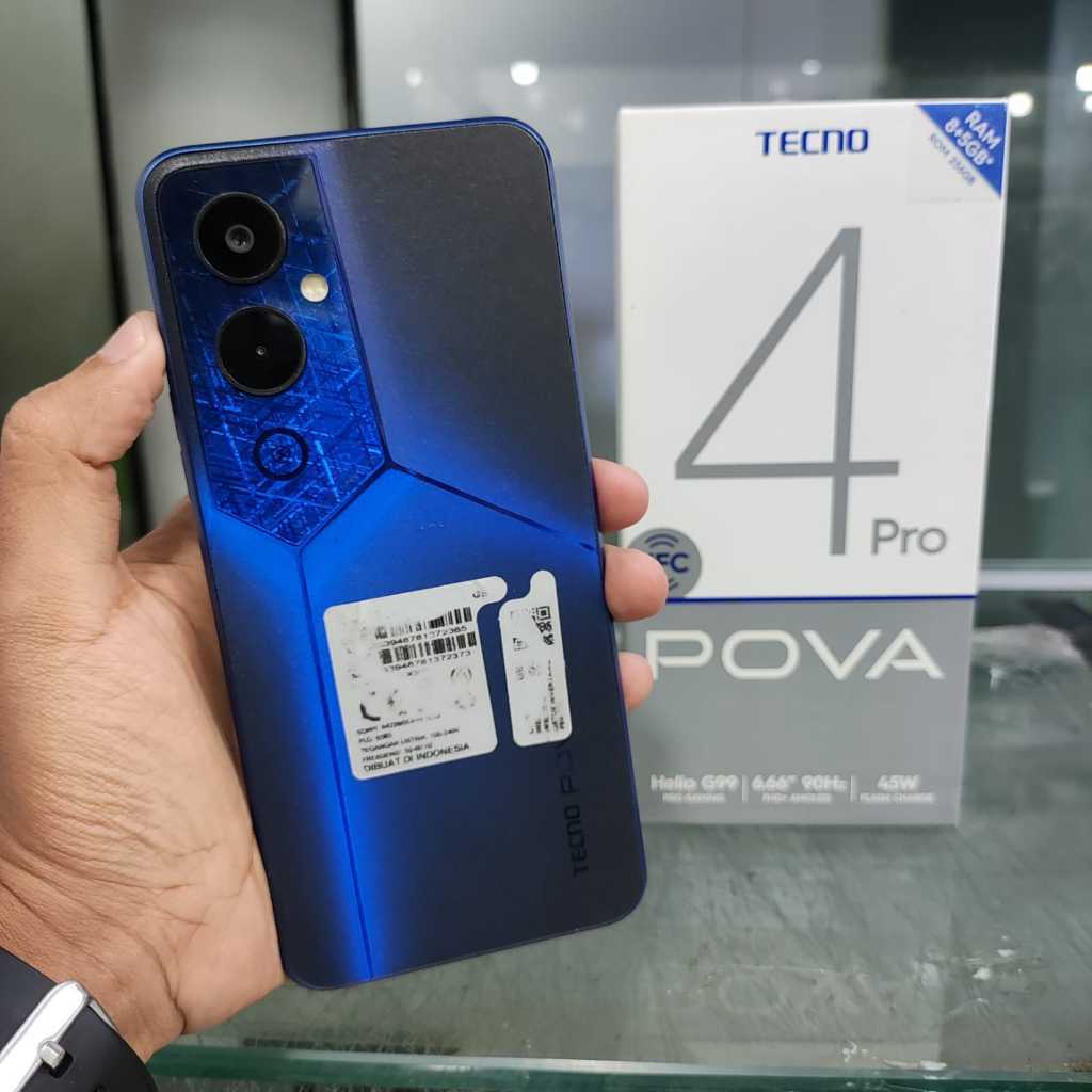 Tecno Pova 4 Pro Ram 8/128GB | Ram 8/256GB Second Resmi