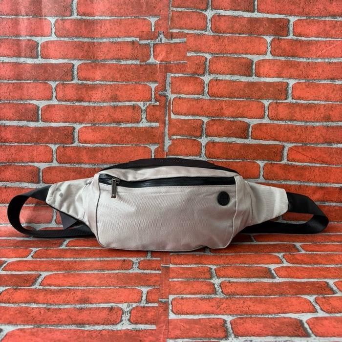 TAS PINGGANG PRIA WANITA QUALPACK NEW BRANDED ABU / TAS WB PRIA WANITA QUALPACK NEW