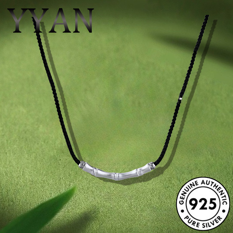 Kalung Tali Anyaman Bambu Retro Fashion