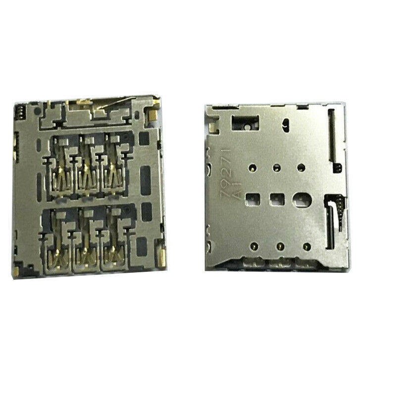 2pcs New Sim Card Reader Tray Socket Slot Holder For Lenovo Tab3 YOGA Tab 3 10 Plus YT-X703L YT-X703