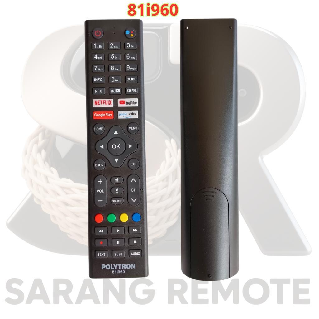 Remote Remot TV POLYTRON Smart tv Android 81i960