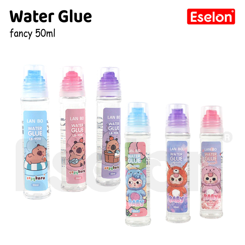 Lem Cair Kertas Fancy Karakter  / Lem Cair 50ml Fancy
