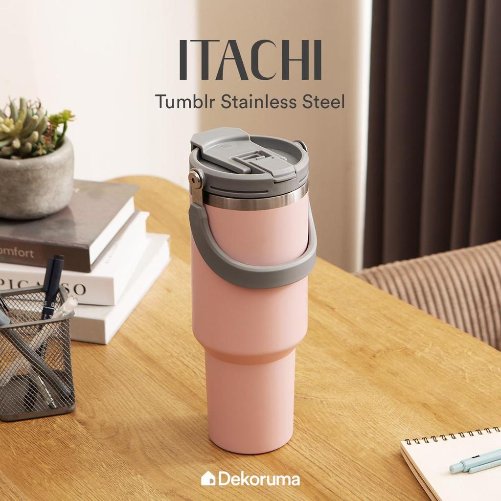 Dekoruma ITACHI Tumblr Stainless Steel / Botol Air Minum / Botol Minum 1 Liter 1200 ml