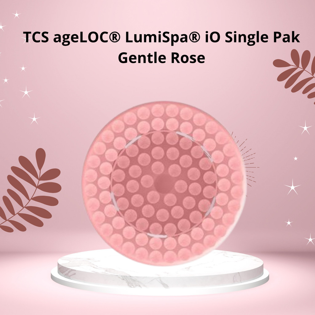Mooie Nu Skin TCS ageLOC LumiSpa iO Head Single Pack Gentle Rose - Replacement Kepala