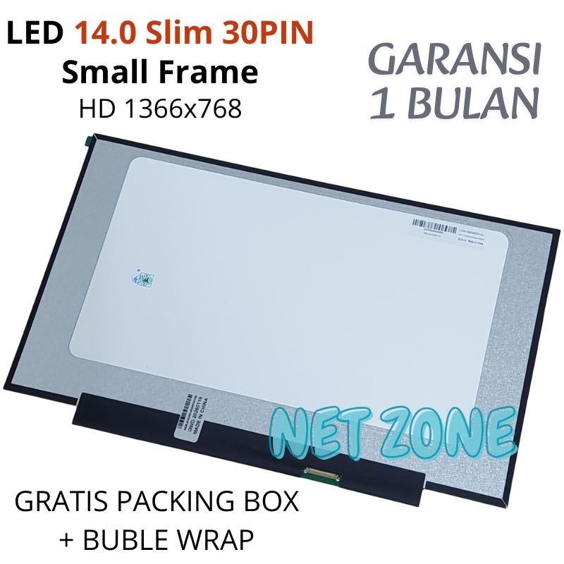 LED LCD Laptop HP 14s-dk1122AU 14s-dk1123AU 14 INCH HD (1366x768) -NZONE