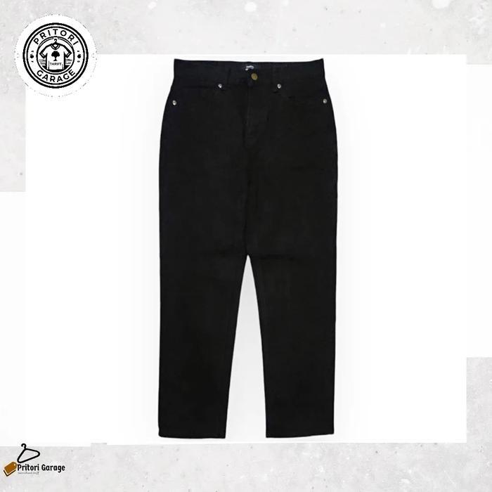 Soft Ankle Jeans Denim Musinsa Standard Slim Fit Black Wash Color Vintage 28