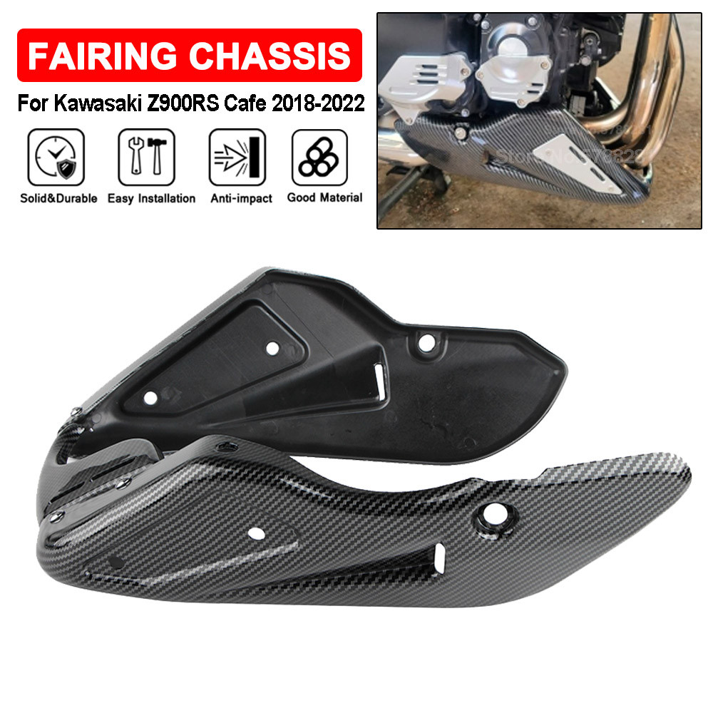 For Kawasaki Z900RS SE Cafe ABS 2018-2024 Motorcycle Belly Pan Lower Fairing assis Engine Guard Exha