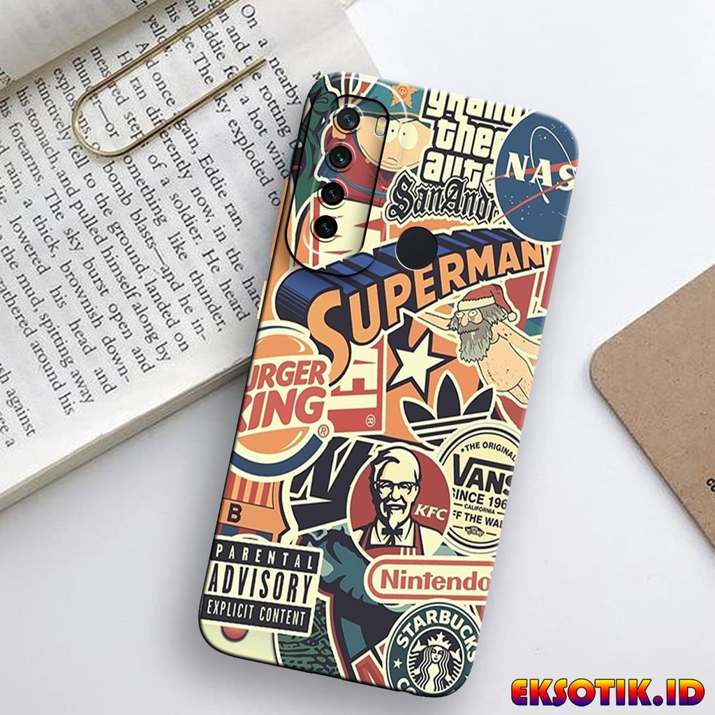 Case REDMI NOTE 8 -  - Casing REDMI NOTE 8 - Fashion Case - KEREN - Skin Handphone - Silikon REDMI N