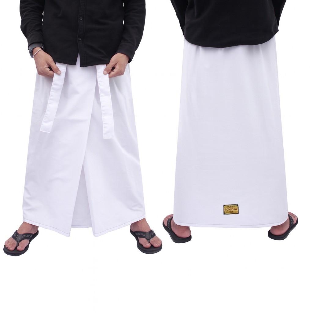 Wadimor Sarung Instan Dewasa Wadimor Putih Polos