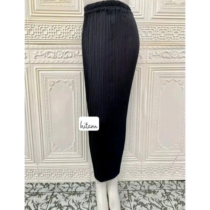 ROK PLISKET POLOS BAWAHAN KEBAYA ROK PLISKET  - ack