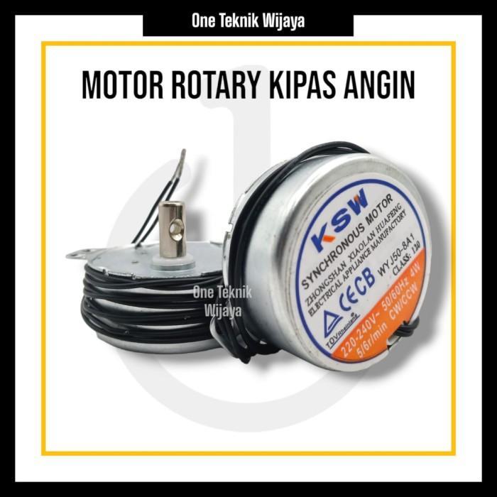 Rotary Kipas Angin Synchronous / Motor Synchronous 5/6 RPM