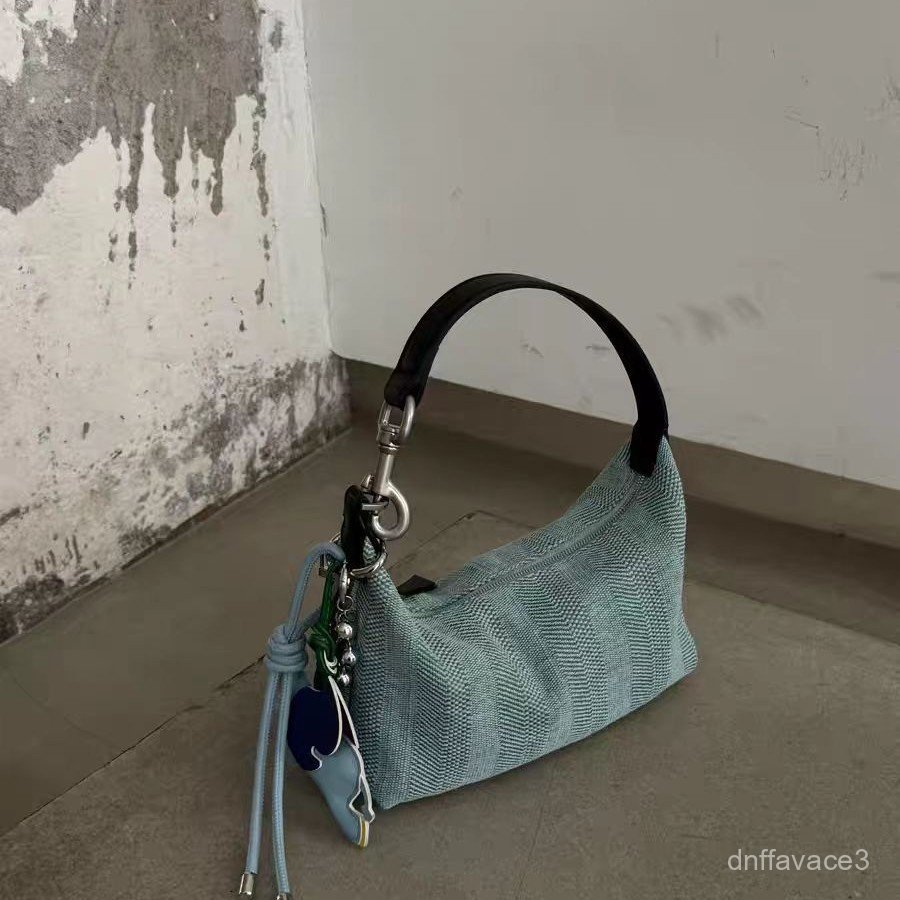 Denim Handbag Fashion Simple Women's Bag Patchwork hobo Single Shoulder Crossbody Small Bag