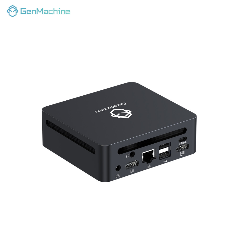 GenMachine AMD Ryzen 7 7840U Mini PC 51GHz 28W 8 Core 16 Thread Windows 11 DDR5 24G 6400Mhz 25G LAN 
