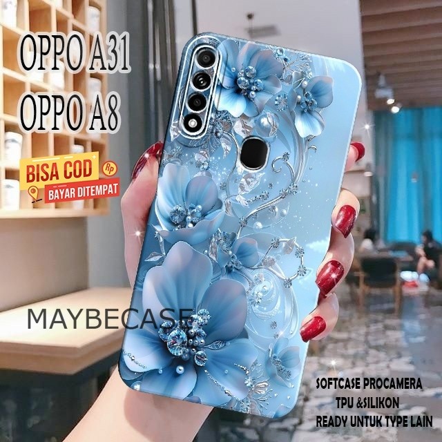 Case Pro Camera OPPO A31 / OPPO A8 2020 A33 A32 A53 - Casing Lentur - Softcase Pelindung Ponsel Moti