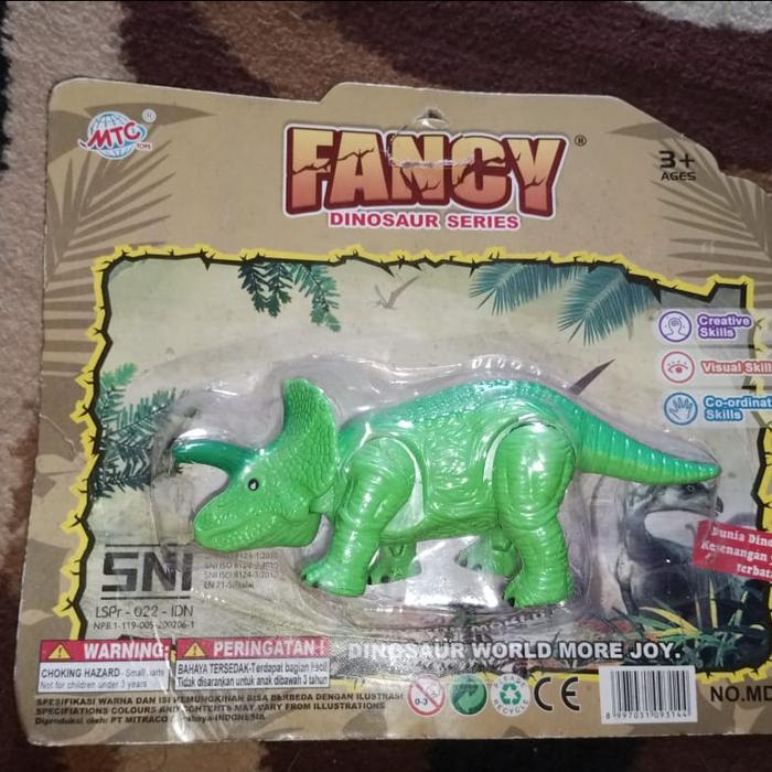 mainan dinosaurus MTC toys - Biru