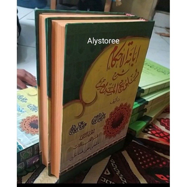 original Kitab Ibanatul Ahkam makna juz 3 & 4