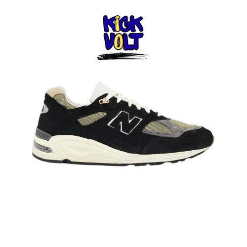 Sneakers New Balance 990v2 Miusa Teddy Santis Black True Cam  Original Unisex