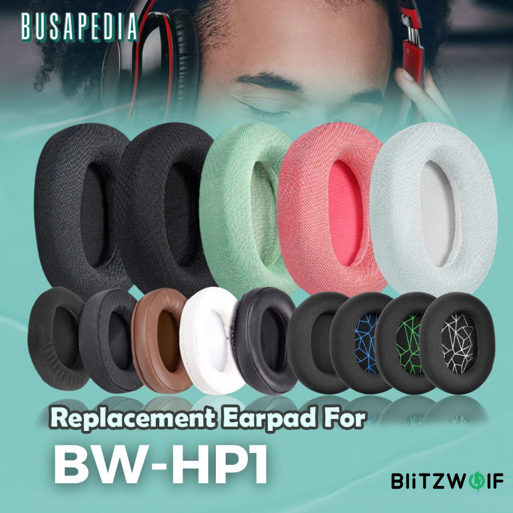 Earcup Earcushion Earpad  Blitzwolf BW-HP1  Foam Pad Busa Bantalan
