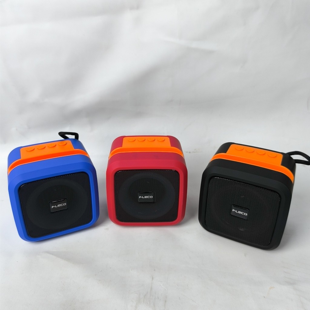 TERLARIS speaker portable FLECO LED Bluetooth F-417B KUALITAS MANTAP