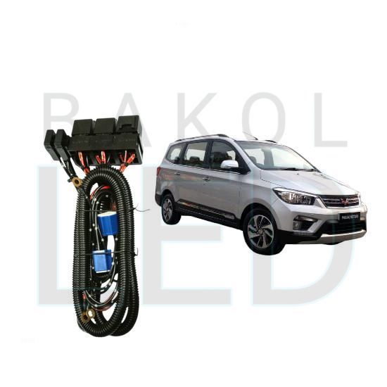 Relay Set Lampu Utama LED H4  Mobil Wuling Confero BL