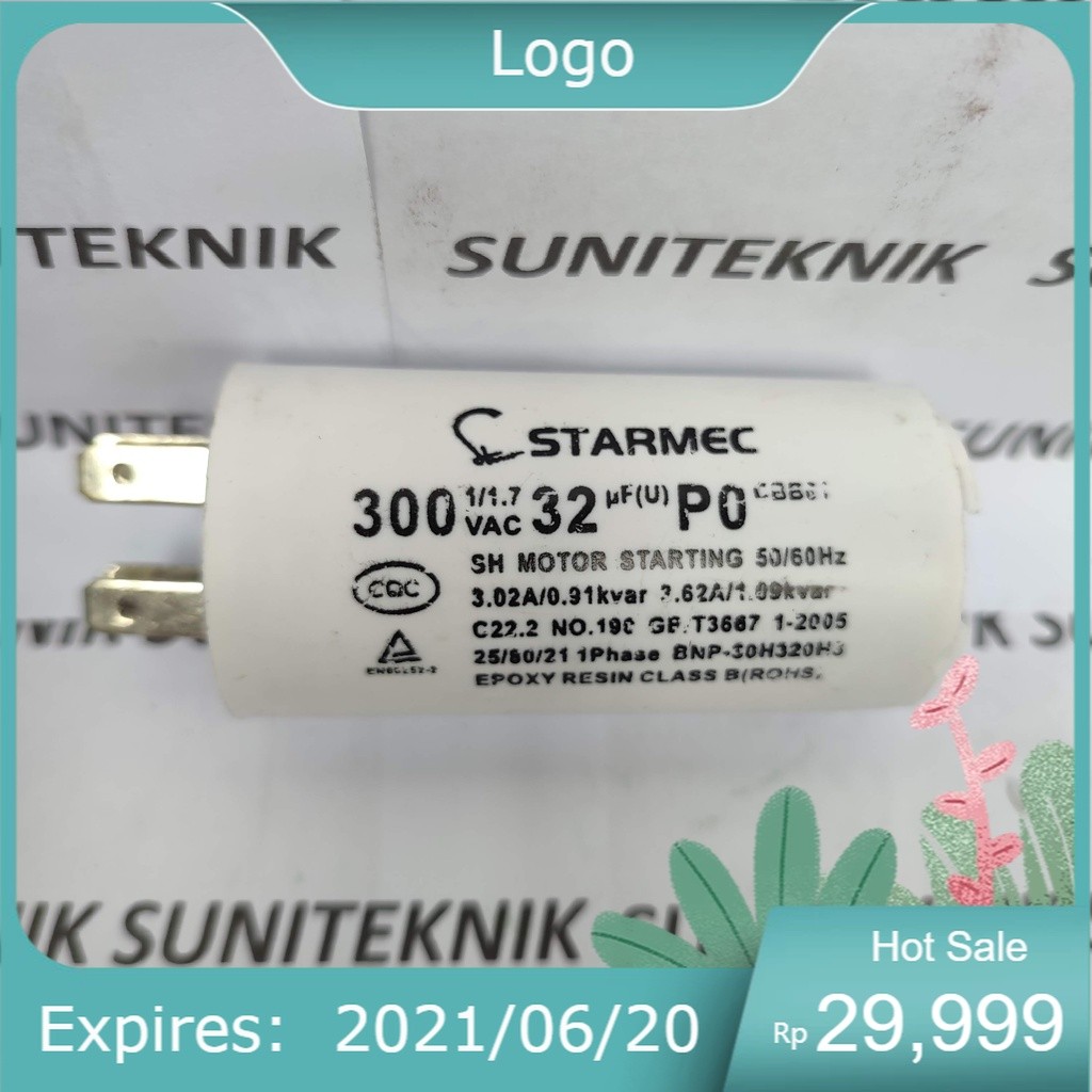 KAPASITOR STARTING KULKAS 32UF - CAPASITOR STARTING KULKAS 32UF - KAPASITOR STARTING KULKAS 32 UF