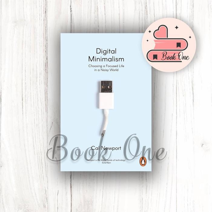 Buku Bahasa Inggris Digital Minimalism (Cal Newport)