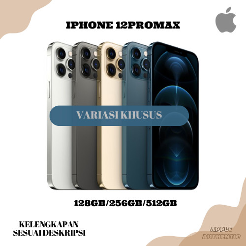 IPHONE 12 PRO MAX second variasi khusus 128GB|256GB|512GB original 100% fullset bergaransi