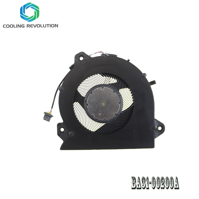 Laptop CPU Cooling Fan ND75C33 DC05V 0.50A -19D06 4Pin for SAMSUNG NT950XCJ Galaxy Book ION 15 BA31-