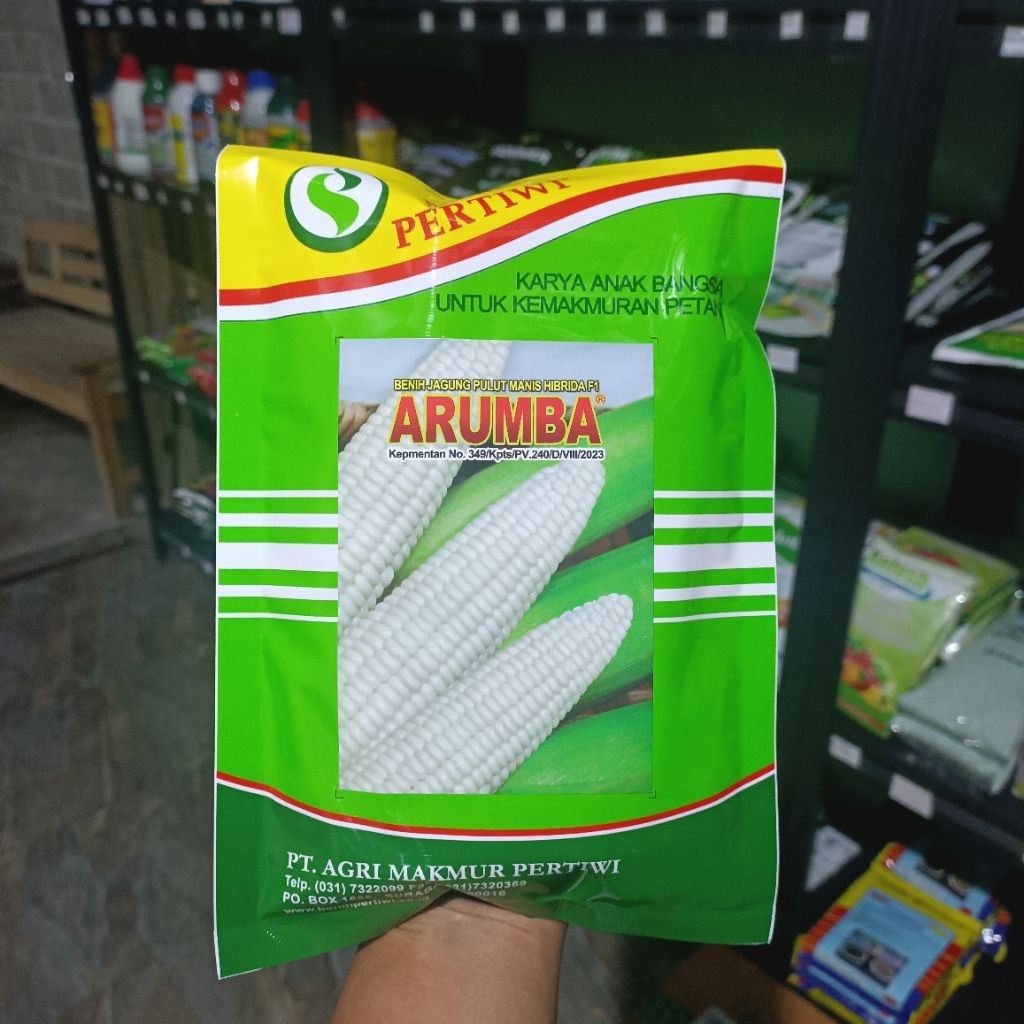 Benih Jagung Ketan Arumba 250 gram Bibit Jagung Manis Arumba Bibit unggulan Premium