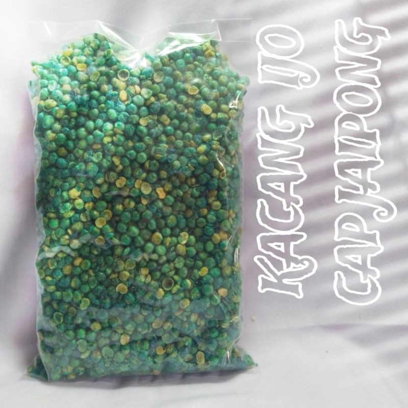 Cemilan Kacang Ijo Jaipong 500g Makanan Ringan