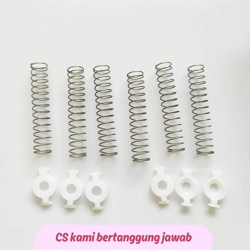 SS Bb Trumpet Piston Spring Support Trumpet Button Spring Base Support Bb Trumpet Repair Replacement