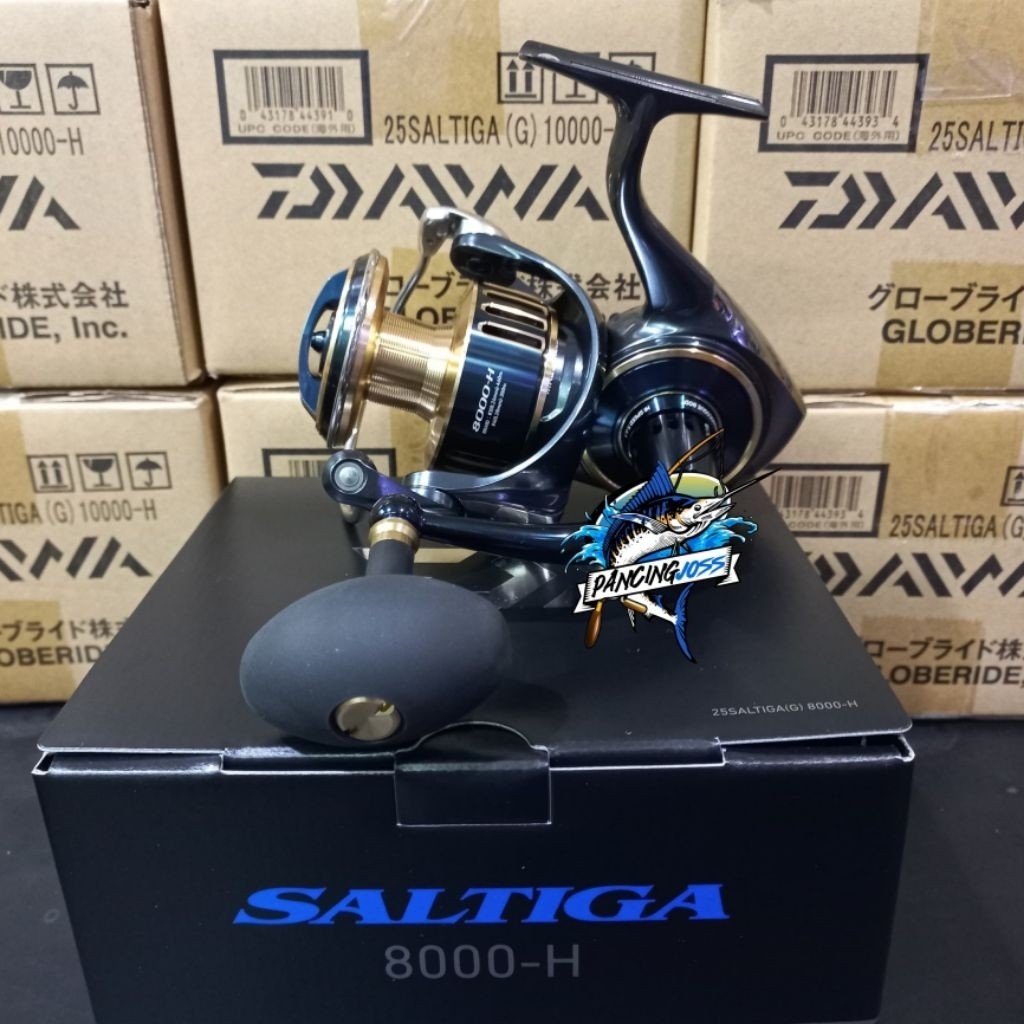 REEL SPINNING DAIWA SALTIGA G 8000 10000 14000 18000 20000 25000 NEW 2025 | REEL PANCING | REEL LAUT