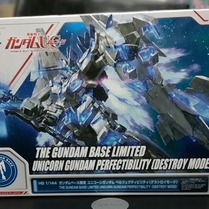 HG 1/144 Gundam Base Unicorn Gundam Perfectibility