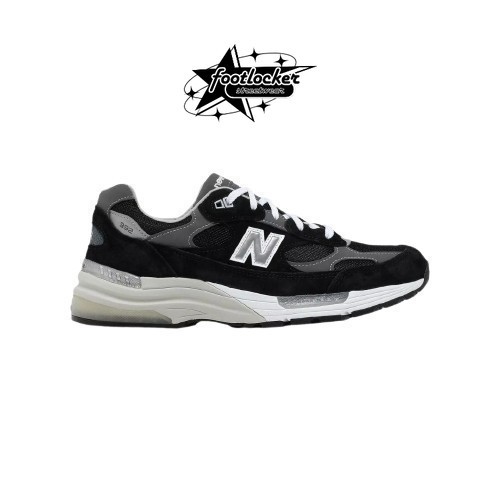 Sepatu New Balance 992 Black Grey  Original   Unisex