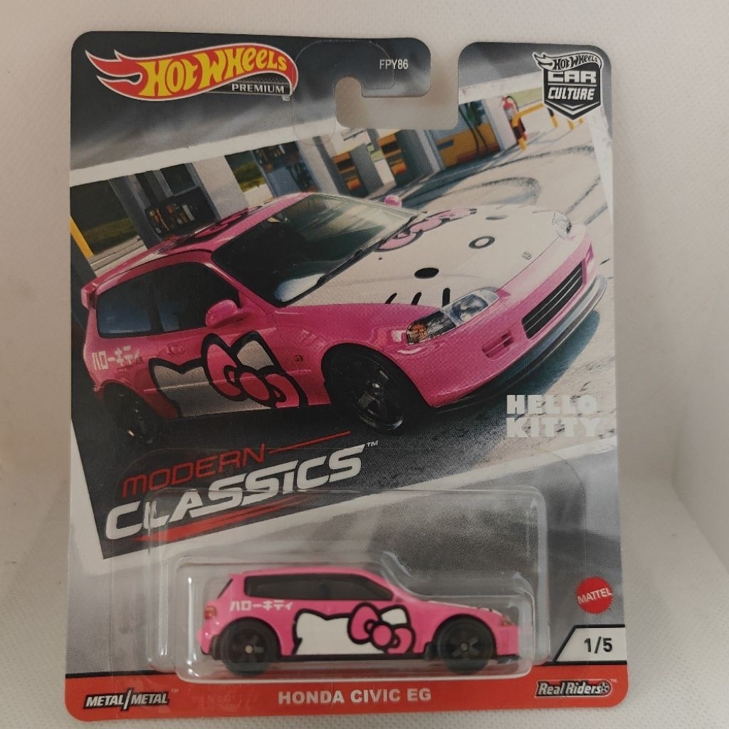 Discount Hotwheels Hello Kitty Honda Civic Eg..