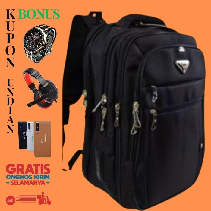 KINGSHOP TERBARU - Polo Milano Tas Polo Original 100% Backpack Polo Tas Rangsel Pria Wanita Tas Seko
