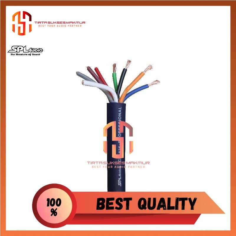 Kabel SPL Audio Speaker Cable CS-825 Ecer Harga Per 35 Meter