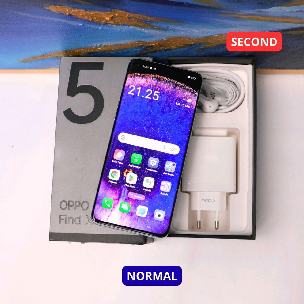 OPPO FIND X5 PRO 12/256 GB - HP SECOND ORIGINAL SINAR MUTIARA CELL