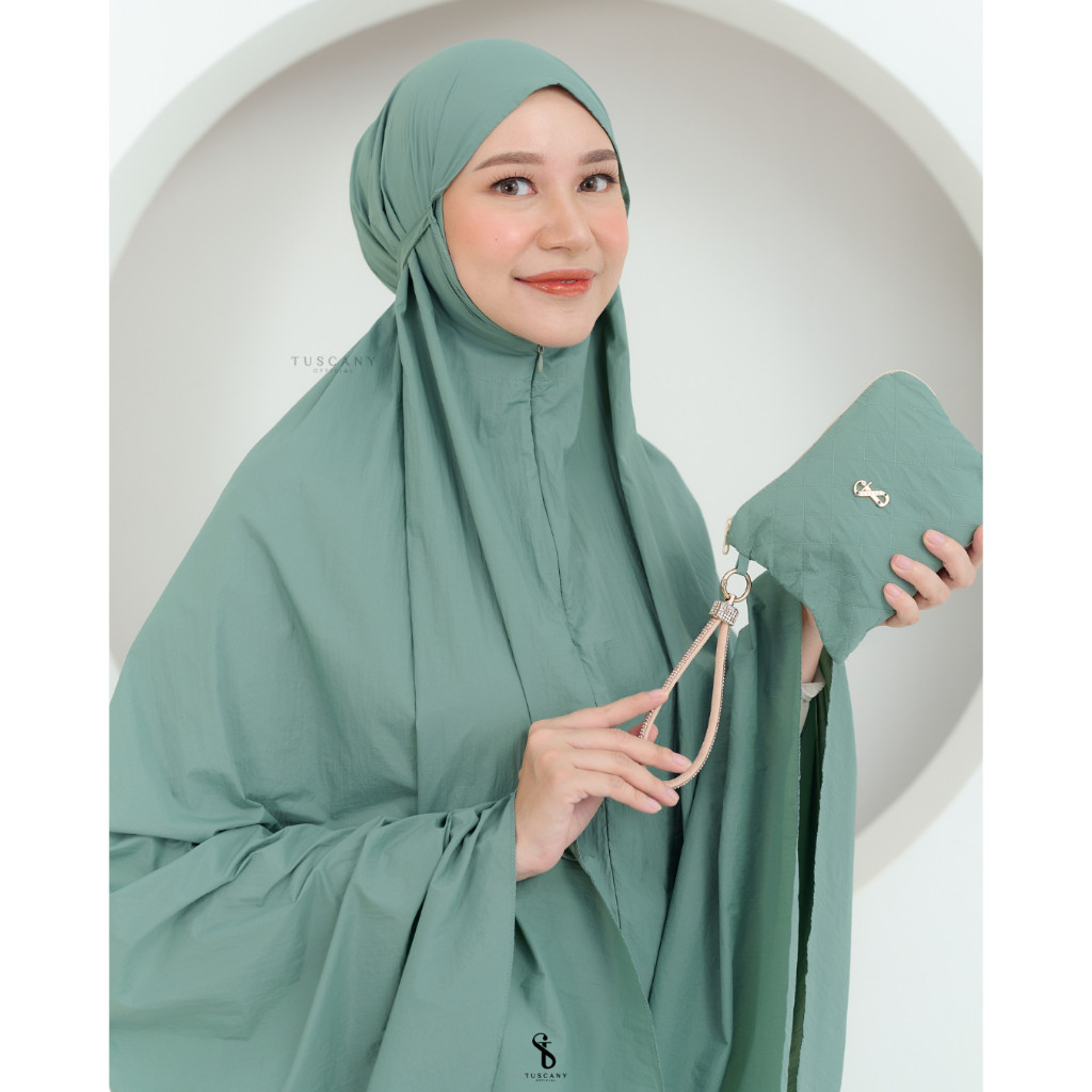 (LAVURE) Tuscany Official - Mukena Parasut The Notebook - Mukena Travel