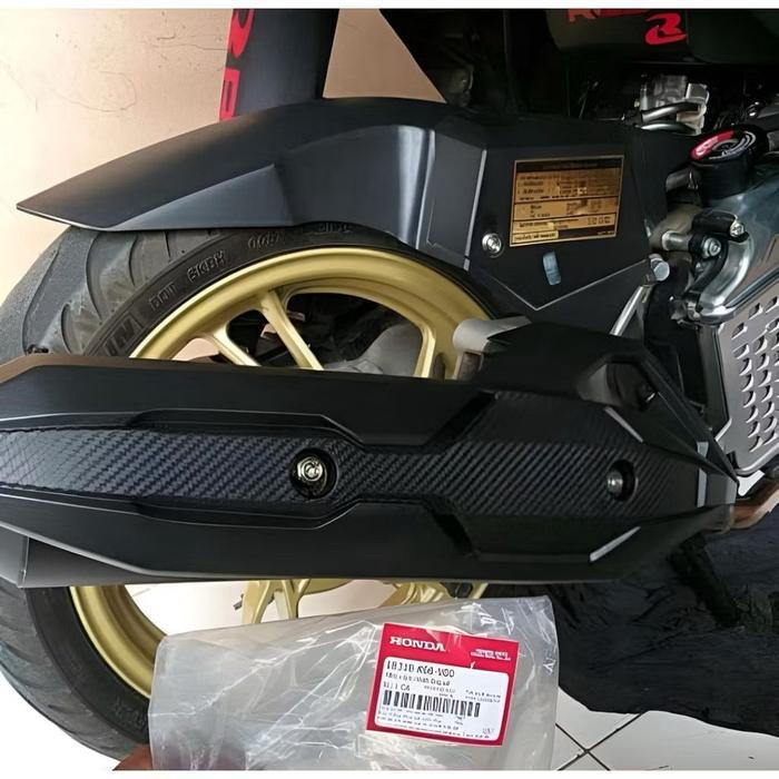 COVER KNALPOT AIRBLADE HONDA VARIO 125 VARIO 150 PCX CBU TAMENG TUTUP KNALPOT MODEL AIRBLADE AKSESOR