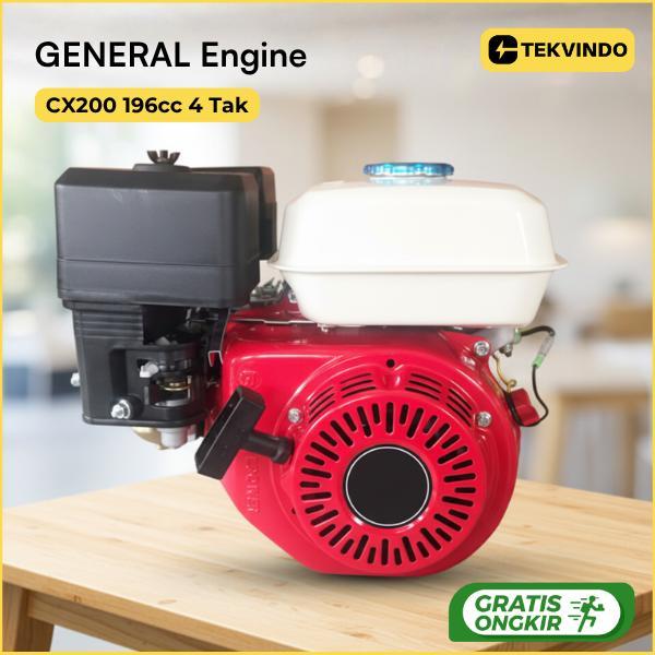 Mesin Penggerak Bensin General Power CX200 6.5HP & Maestro CX200 – Gasoline Engine CX120 4HP