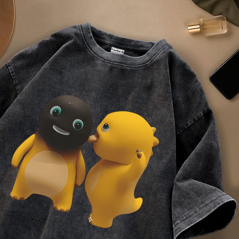 Kaos Murah Id - Oversize Outfit Hub Tshirt Kaos Lengan Pendek | Motif Nailong Hitam | Kaos Oversize 