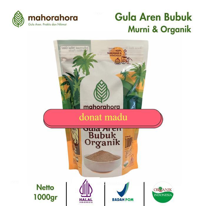 donat madu Gula Aren Bubuk Murni dan Organik Mahorahora 1 kg