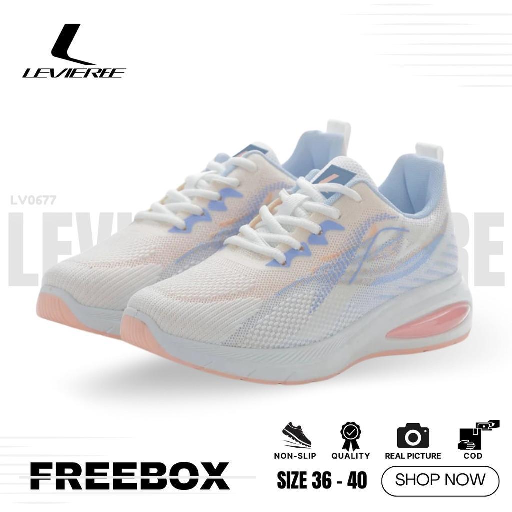 Dasom FREE BOX Sepatu Sneakers Wanita Sport Shoes Trendy Premium Original LV0677 | R5